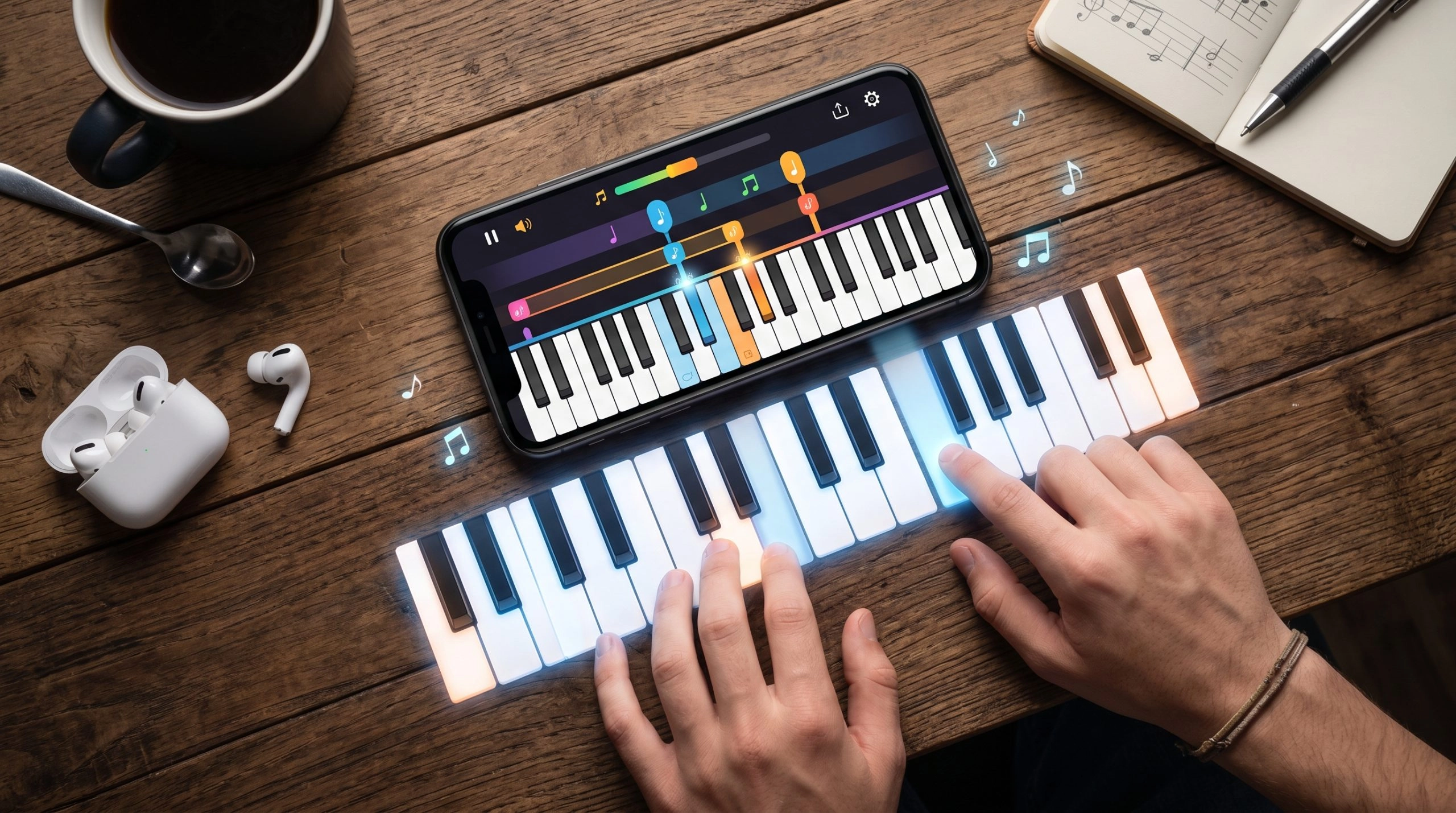 app para aprender a tocar piano en casa gratis