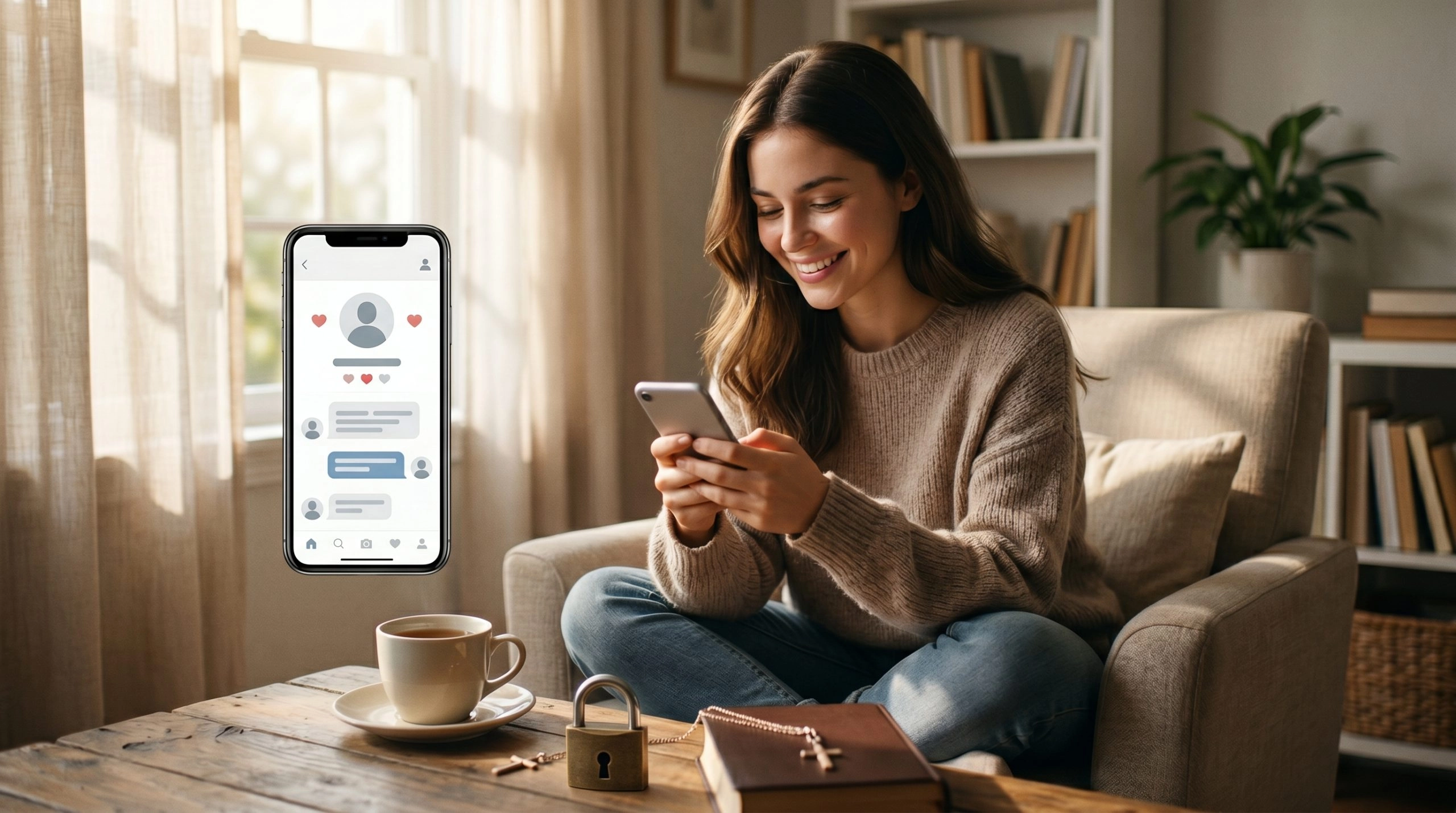 app de citas cristianas gratis y discreto